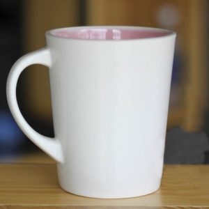 Bat Trang ceramic mug 500ml (C-handle)