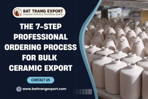 The 7-Step Professional Ordering Process For Bulk Ceramic Exports